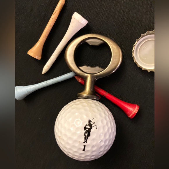 ☘️3/$20 - Scottish Bagpiper Golf Ball Bottle Opener! - Picture 5 of 5